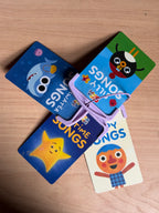 Super Simple Songs — 4 Yoto Cards with Ring and Cardholders