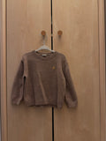 Baby Gap Brown Cotton Blend Crewneck Sweater — 2T