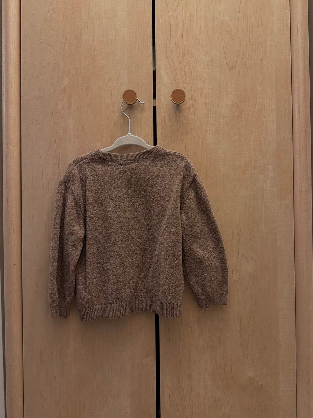 Baby Gap Brown Cotton Blend Crewneck Sweater — 2T