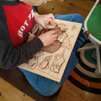 (New) Toy Maker of Lunenburg Kids Canada Map Puzzle with Native Animals