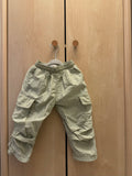 KITH Sage Green Water Resistant Cargo Pants — 2T