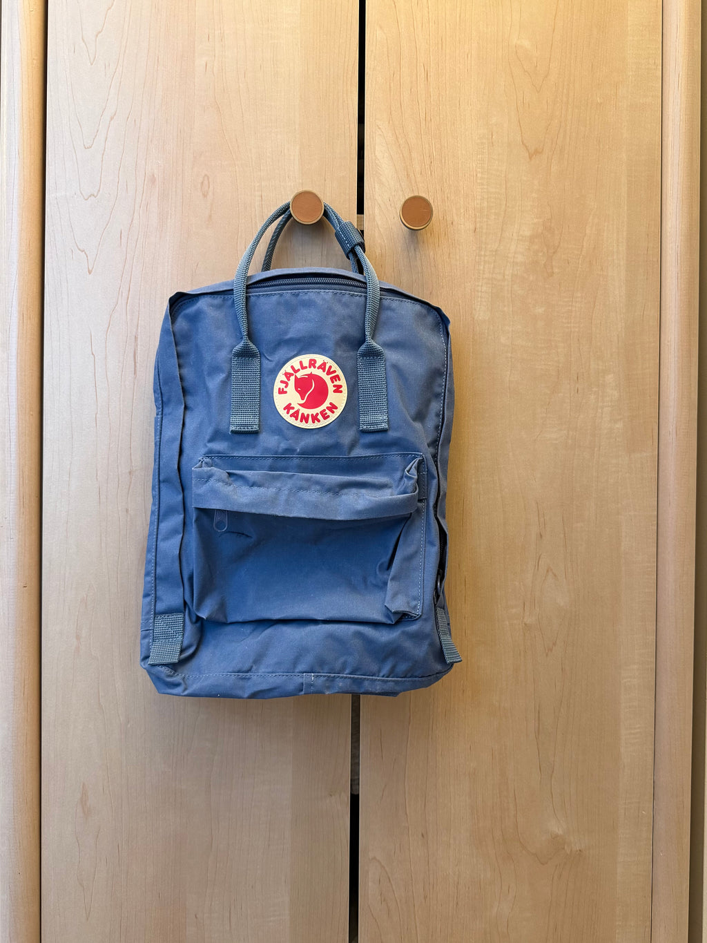Fjallraven Kanken Classic Backpack Muted Blue 23510 Sweden Canvas — 16L