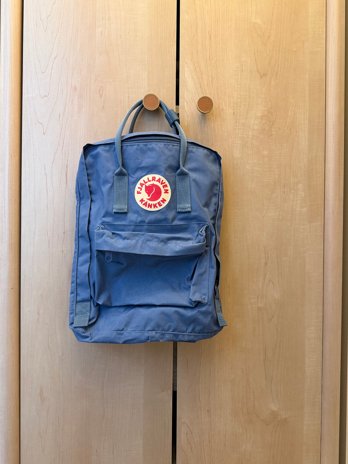 Fjallraven Kanken Classic Backpack Muted Blue 23510 Sweden Canvas — 16L