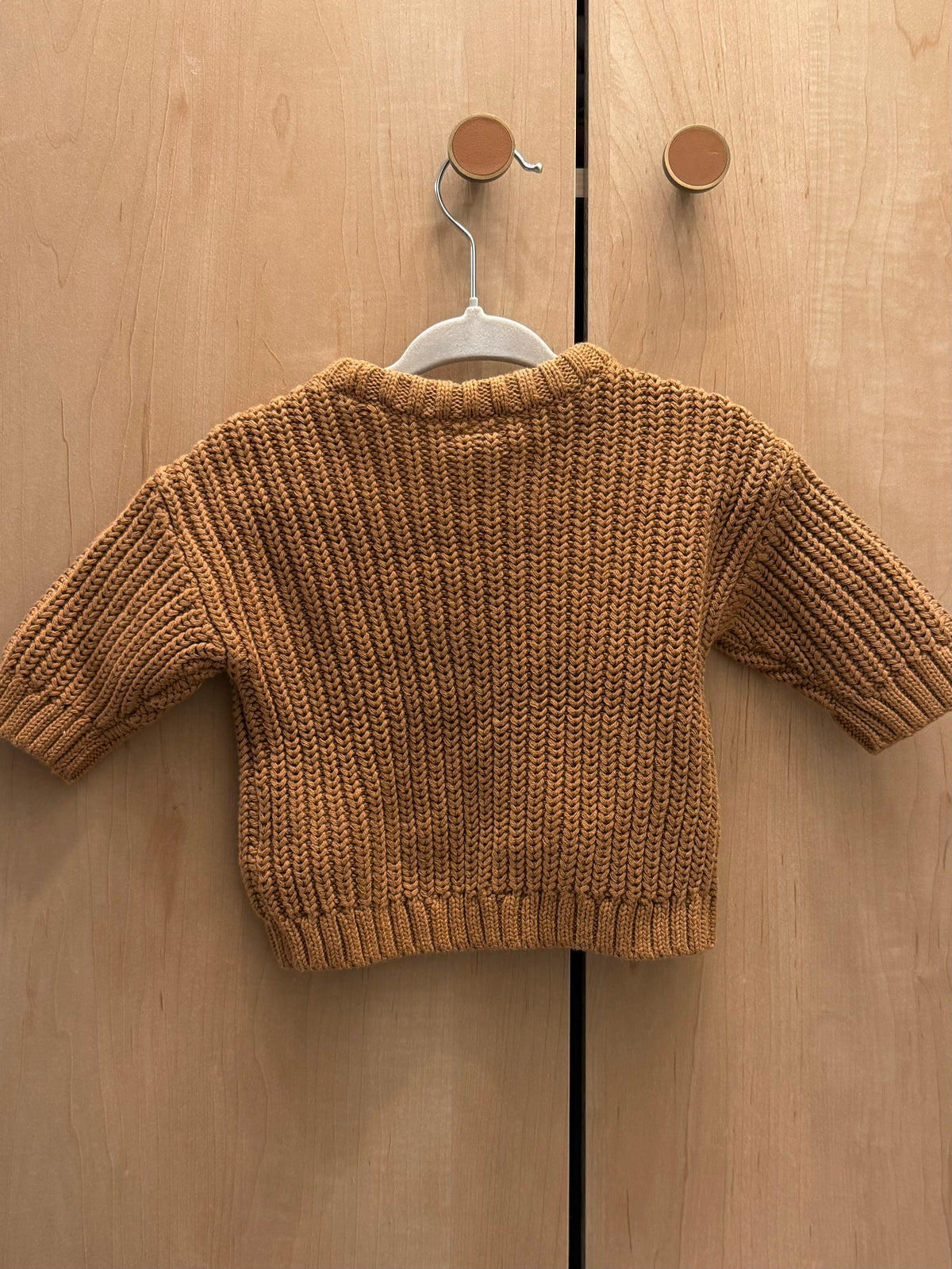 Old Navy Rust Knit Crewneck Sweater