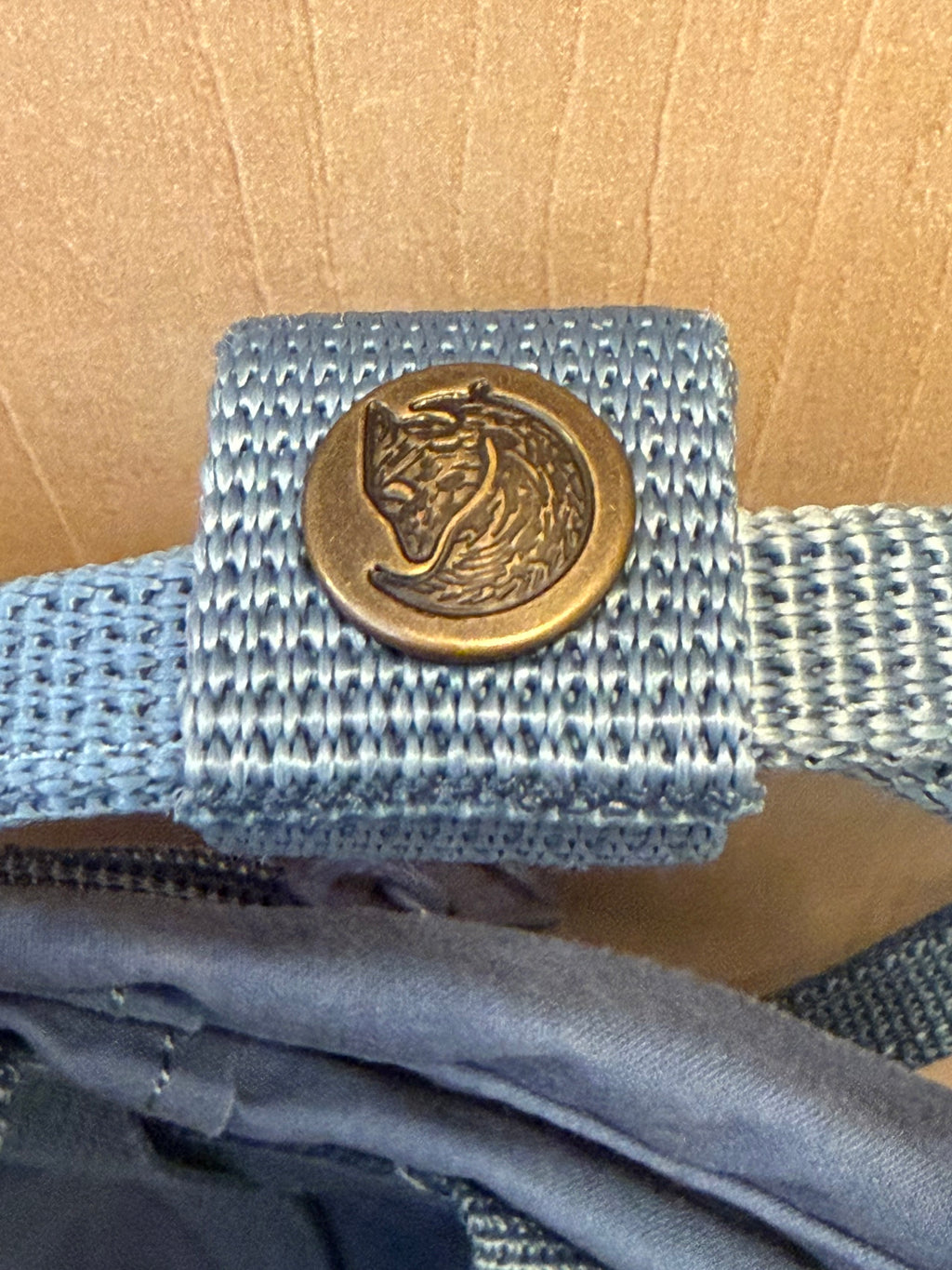 Fjallraven Kanken Classic Backpack Muted Blue 23510 Sweden Canvas — 16L