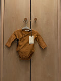 NWT Phil & Phae Rust Wrap Tie Bodysuit — 0-3m
