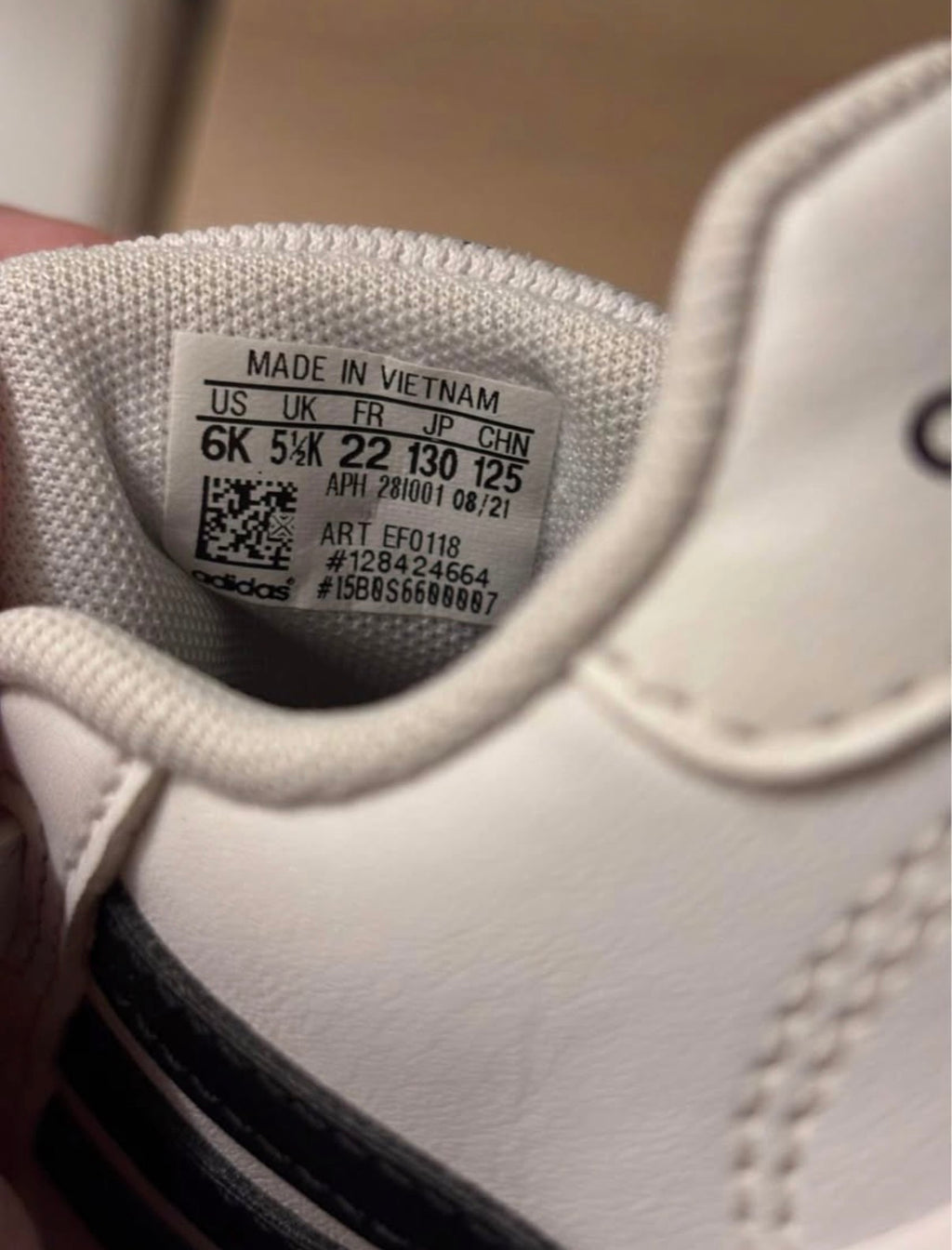 Adidas Grand Court 1 Baby/Toddler Sneakers — US 6K