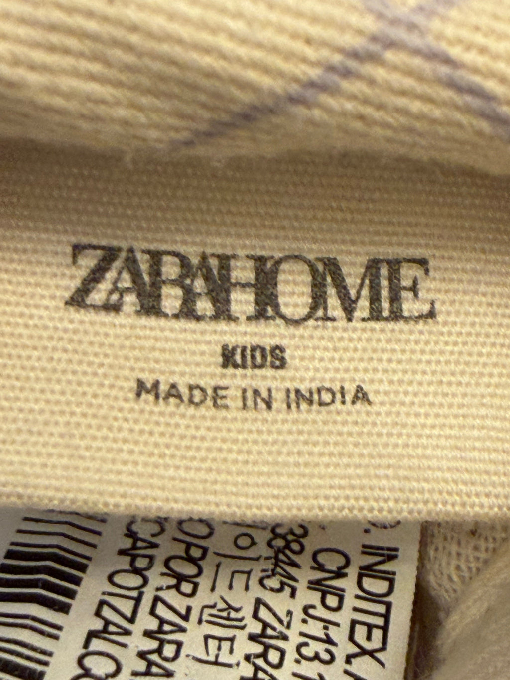 Zara Home Kids Cotton Apron and Oven Mitt Set for Kitchen Pretend Play