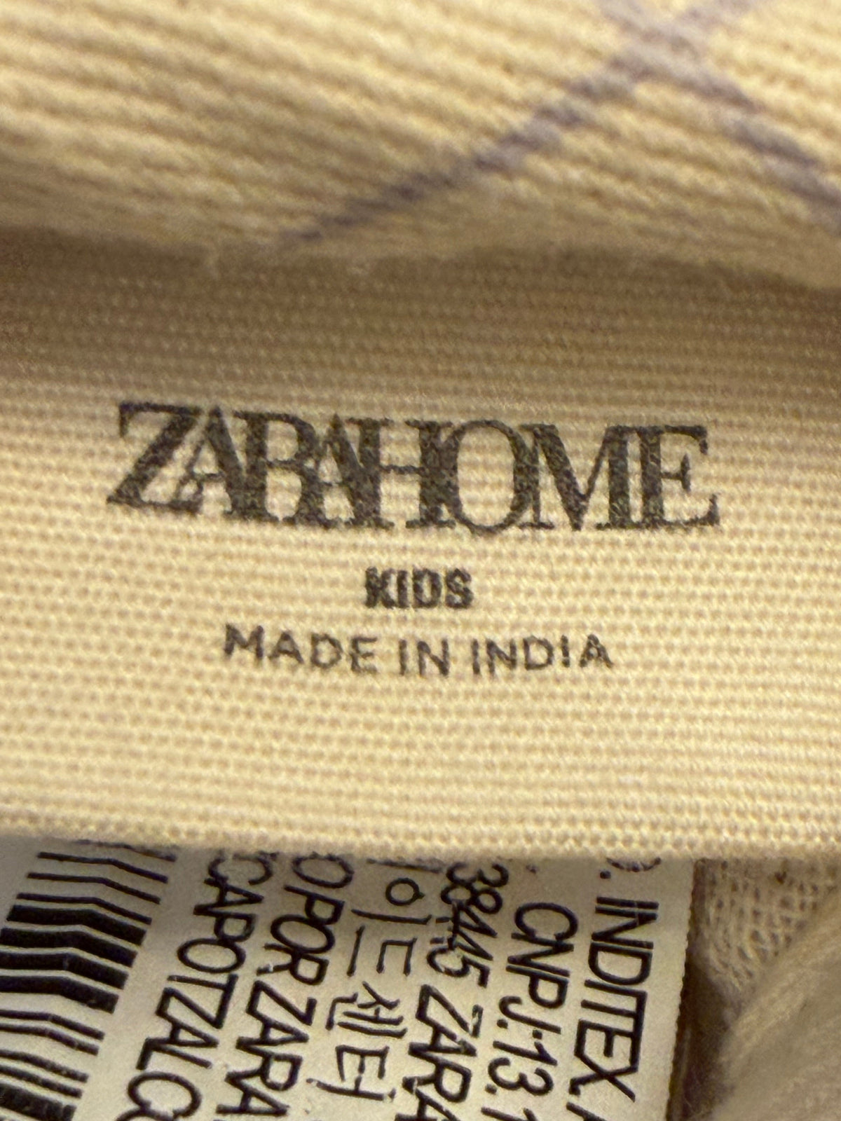 Zara Home Kids Cotton Apron and Oven Mitt Set for Kitchen Pretend Play