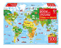 (New) Unopened Usborne Cities of the World Book and Jigsaw Puzzle Set