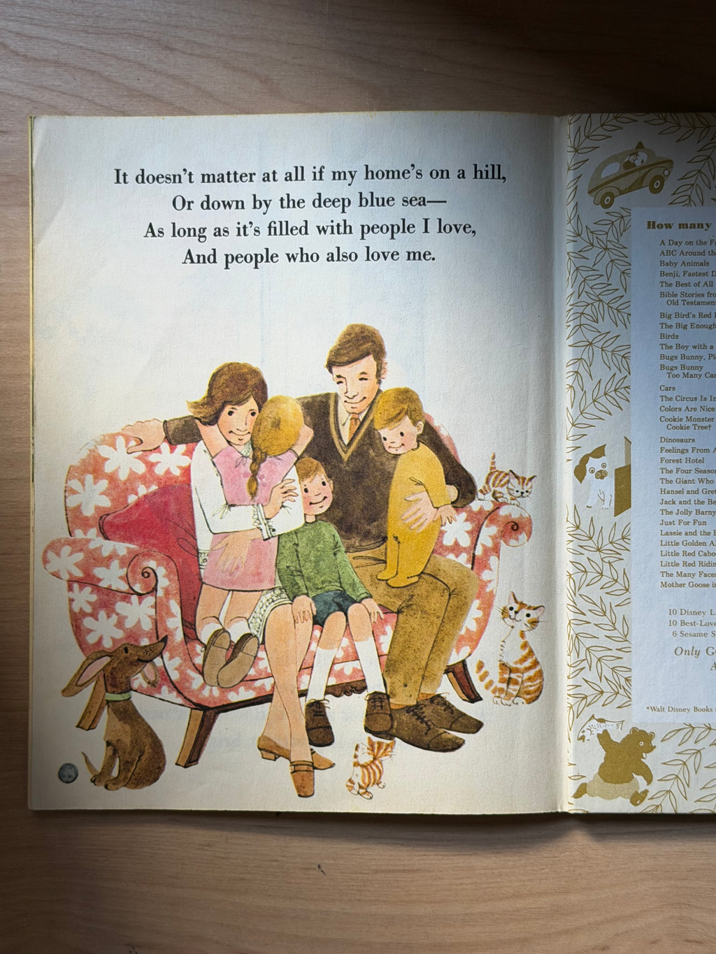 My Home by Renee Bartkowski —Little Golden Books, 1979