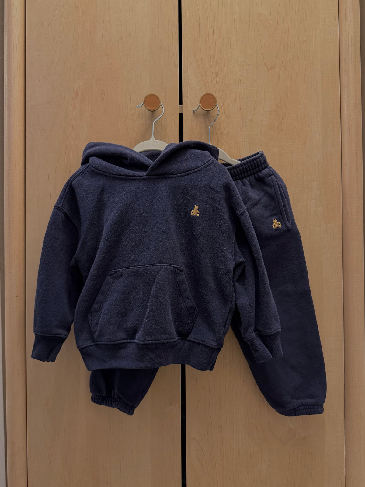 Baby Gap Navy Blue Hoodie & Joggers Set — 2T