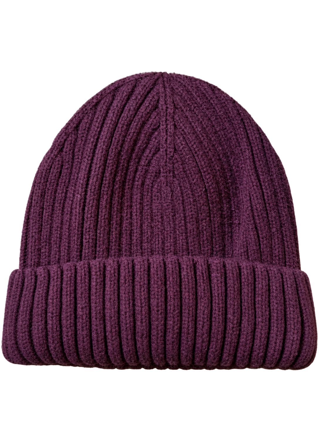 H&M Burgundy Rib Knit Beanie Toque — 3T-4T